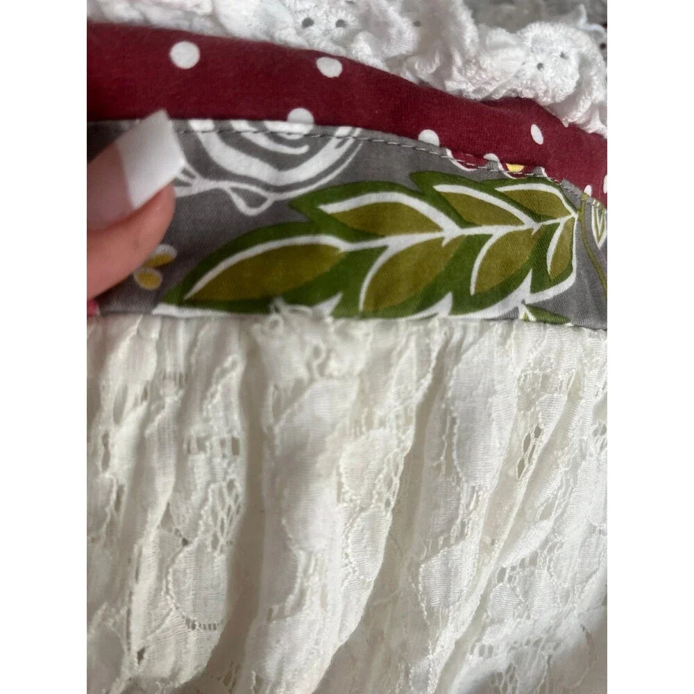 Adora-Bay Ruffled Patchwork Dress 2T - Picture 8 of 8